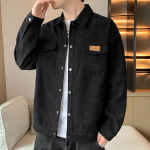 Retro velvetist jope meeste s&uuml;gis uus trendikas mitmek&uuml;lgne vabaaja s&auml;rk rev&auml;&auml;riga t&ouml;&ouml;topp M