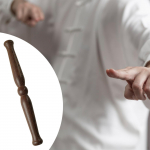 Puidust Tai Chi joonlaud L&uuml;hike kepp 16,5x1,6 tolli Fitness Qigongi tarvikute jaoks