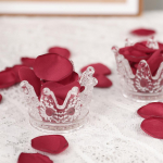 100/200 tk Roosa 4cm Siidist Roosi Kroonlehed Romantiline Toa Kaunistus Pulmadekoratsioon Lillet&uuml;drukute Korvidele &Otilde;htus&ouml;&ouml;gilaud Pruudidu&scaron;id 100Pcs veinipunane v&auml;rv