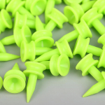 50 tk/pakendis Professionaalsed golfi T-d 25 mm 0,98-tollised Castle Greeni golfim&auml;ngija tarvikute plastikust golfim&auml;ngud, mis sobivad ideaalselt palli tiimiseks
