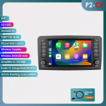 Ossuret 2Din Android 13 Autoraadio Mercedes Benz GL ML W164 ML350 ML500 X164 GL35 GL45 2005-2012 Navigatsiooniga GPS Intelligentsne Multimeedia Video WIFI P2CP 4Core 2G 32G