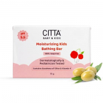 CITTA Moisturizing Kids Bathing Bar for Sensitive Skin | Kids Bathing Bar | Cleansing & Moisturizing | 100% Soap Free | 75 gm