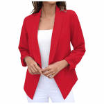 Naiste &uuml;likond, kampsun jakk, &uuml;hev&auml;rviline rev&auml;&auml;riga kost&uuml;&uuml;m, v&auml;ike jakk mitmek&uuml;lgse temperamendiga s&otilde;itmiseks L