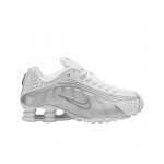 (w) Nike Shox R4 Valge Metallik H&otilde;be 240