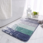 Nordic Non-Slip Bathroom Absorbent Floor Mat for Doorway, Toilet, or Washroom Entrance 40x60cm