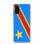 Coque T&eacute;l&eacute;phone &ndash; Samsung &ndash; Galaxy S20 Plus &ndash; Drapeau RDC &ndash; Supp &ndash; Mitmev&auml;rviline