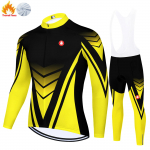 Talvine termofliisist meeste jalgrattakomplekt Jalgrattas&auml;rk Wielren Kleding Mehed Ropa Mtb Hombre Jalgrattariided XXL