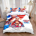 Uus Cody Rhodes American Nightmare Voodipesu Komplekt &Uuml;he Inimese Twin T&auml;is Suuruses Queen King Suuruses Voodipesu Komplekt T&auml;iskasvanu Laste Magamistoa Tekikoti Komplektid Anime 70x133cm 2pcs