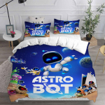 ASTRO BOT Voodikomplektid Voodikate Tekk Voodikate Padjap&uuml;&uuml;r 2-3-osalised komplektid Laste T&auml;iskasvanute Magamistoa Kaunistus Laste Kingitused US Full 203x228cm
