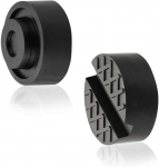 T&otilde;stepadi 2 tk T&otilde;stuki padi Soontega kummipadi &Uuml;liraske eriline must