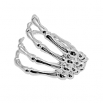 Kuradik&uuml;&uuml;s K&auml;ev&otilde;ru Gooti Kummitusk&auml;si Retro Kolju Skelett K&auml;si K&auml;ev&otilde;ru Avatud Luu K&auml;e Mansett Halloweeni Kost&uuml;&uuml;mi Aksessuaar Peoehted