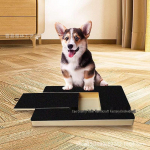 Vastupidav koera k&auml;paj&auml;lgede kraapimislaud ja toidukastim&auml;nguasi