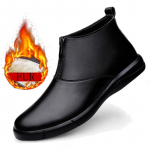 Uued Talvesaapad Chelsea Meeste Saapad Pluss Samet &Auml;ri Ehtsast Nahast Saapad Paksu Tallaga K&otilde;rge Kvaliteediga Pahkluusaapad Lumesaapad 44