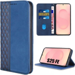 Coque de Protection - BOOLING - Samsung Galaxy S25 FE - Cuir Synth&eacute;tique - Antichoc - &Eacute;l&eacute;gant