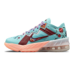 Mimi Plange x Nike LeBron 18 Low GS Daughters Laste tossud Sinine Psychic-Blue Violet-Shock DN4177-400 37.5
