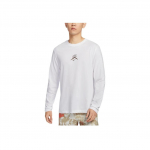 Nike Dri-Fit FW24 Trail &Uuml;mmarguse kaelusega Kiiresti kuivav Mugav Pehme Pikkade varrukatega T-s&auml;rk Meeste Topid Valge HJ3602-100 XL