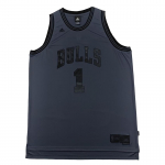 Adidas X NBA koost&ouml;&ouml; Chicago Bulls Swingman Fan Edition Derrick Rose korvpallivorm Unisex vorm Tumehall 7643A-328-K91062 2XL