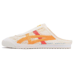 Onitsuka Tiger Mexico 66 Sabot Klassikalised Mugavad Hingavad Madalad Vabaaja Jalan&otilde;ud Unisex toss Punane Kollane 1183A707-106 36