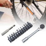 Mini Ratchet Screwdriver 1/4 inch Offset Reversible Low Profile Household Small Style B