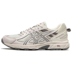 Asics Gel-Venture 6 Moodne kangas S&uuml;nteetiline nahk Vastupidav Hingav Madalad jooksujalatsid Naiste toss Hall Roheline 1012B359-020 35.5