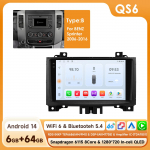Ossuret Auto raadio Benz Sprinter Volkswagen Crafter 2006 - 2016 jaoks Traadita Carplay Android Auto multimeedia GPS Autoradio 360 Cam SWC BT QS6 8Core 6G 64G A B