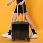 Kerge Mini K&auml;ru Kohver Kombinatsioonlukuga, 18-20 tolli - Ideaalne &Otilde;pilastele ja Lastele. 20-inch Carry-on