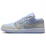 Air Jordan 1 Low SE Ghost Sail Pure Platinum Naiste Tossud Sinised IM5129-010 38
