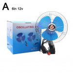 12V/24V Auto Klipp-on Ventilaator Suure &Otilde;huvooluga Jahutus Mini Ventilaator S&otilde;idukitele, Reguleeritav Vaikne & Eemaldatav Disain Universaalne Salongi Kinnitus P6V9