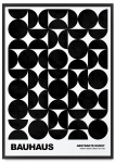 Plakat czarno biały bauhaus 21x30 cm