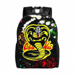 Cobra Kai inspireeritud seljakotid lastele, Kerged ja vastupidavad multikakujulised s&uuml;learvutikotid teismelistele alg- ja p&otilde;hikoolis, Ideaalne koolikott