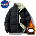 NASA MARVEL Men's Padded Stand Collar Jacket M