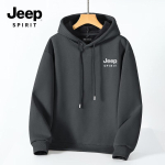 Meeste JEEP SPIRIT Talvine fliisvoodriga pusa 2XL gray