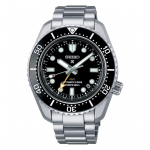 SEIKO Prospex GMT 6R54 Automaatne 3-p&auml;evase reserviga Meeste k&auml;ekell SPB383J1 must