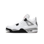 Air Jordan 4 Retro White Cement EU 42 valge