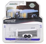 Aerovault MKII Haagis H&otilde;bedane Valge Katusega Hobby Eksklusiivne 1/64 Valatud Mudel by Greenlight 30008 [Parallelne Import] gray