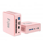 Fsjun Mini PC koos 2024 Office Windows 11 Alder Lake N150 Intel Lauaarvuti 4K kahekordse kuvariga ventilaatorita ja vaikne VESA kinnitus kahekordne kuvar 4 4 DDR4 &