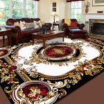 Retro Luksuslikud Pehmed Vaibad Elutuppa Euroopa Dekoratsioon Diivani Ala Libisemiskindlad P&otilde;randamatid Magamistuba Imeilus Vaip Kohandatav 140*200cm