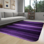 Lilla triibuline ala vaip Elutoa dekoratiivne vaip Libisemisvastane p&otilde;randamatt Magamistoa kodune vaip Moodne ja minimalistlik vaip 80x120cm gray