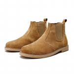 Moodsad P&otilde;hilised Saapad Meeste Kingad Moodne Br&auml;nd Chelsea Saapad Talvine Suede Nahk Vintage Pahkluusaapad Soojad Karusnahaga Klassikalised Igap&auml;evased Kontori K&auml;sit&ouml;&ouml; 38 pruun