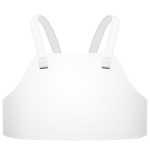Vastupidav Xs-Xl Fencing Rindkerekaitsja Unisex Kaitsvad Rindkerekaitsed Valged Fencingi Varustus Kehakaitse Vest Lapsed XS white
