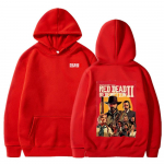 Red Dead Redemption 2 graafiline dressipluus Mehed Naised Harajuku K&otilde;rge kvaliteediga Mood Paaride dressipluus Vabaaja pikkade varrukatega &Uuml;lesuurusega S