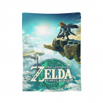 Z-Zeldas Breath Of The Wild Tekk Palus Naljakas Hingav Visketekk Voodi Diivani Kaunistuseks, 30x40in