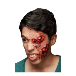 Maquillage FXs de Visage Infect&eacute; en Latex - Disfrazzes - Taille unique - Multicolore