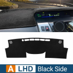 Toyota Prius V Plus Alpha H&uuml;briid 2012 2013 2014 2015 2016 2017 2018 jaoks Auto Armatuurlaua Kate P&auml;ikesekaitse Matt Tarvikud A LHD Black Side