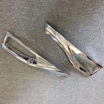 Nissan Leaf 2018 ABS kroomitud eesmise udutule laterna kate jaoks udutulede raami trimmikaitse v&auml;limine auto stiil