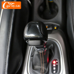 Auto k&auml;igukangi nupu kaitsekatte kleebis Sobib Jeep Compass 2016 2017 2018 Renegade carbon fiber