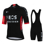 Ineos 2026 Meeste L&uuml;hikeste Varrukatega Jalgrattas&auml;rgi Komplekt Suvine Bicicleta R&otilde;ivad MTB S&auml;rk Ropa Ciclismo Spordir&otilde;ivad Sinine Jalgratturi &Uuml;likond XL