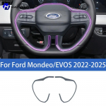 For Ford Mondeo EVOS -2025 Car interior center console protective sticker interior decorative strip TPU protective sticker Left-hand drive