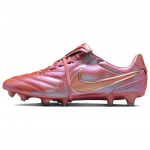 Nike Tiempo Ligera 4 FG Metallik Punane Pronks Unisex Jalgpallisaapad Metallik-Roosa-Kuld IO9607-960 40
