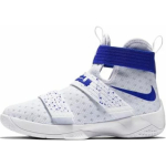 Nike LeBron Soldier 10 Mugavad Lihtsad Libisemiskindlad Vastupidavad K&otilde;rge s&auml;&auml;rega Korvpallijalatsid Laste tossud Valge 845121-165 37.5